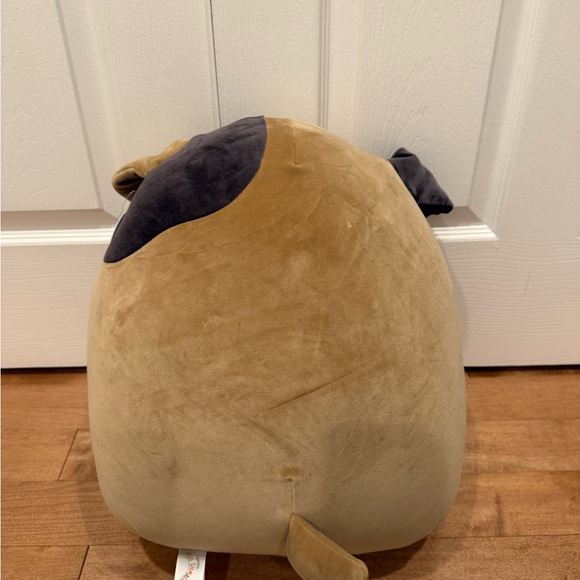 Squishmallows Loafer Brown Bulldog 16 Inches NWT-Large Super Soft Plush - Picture 2 of 6